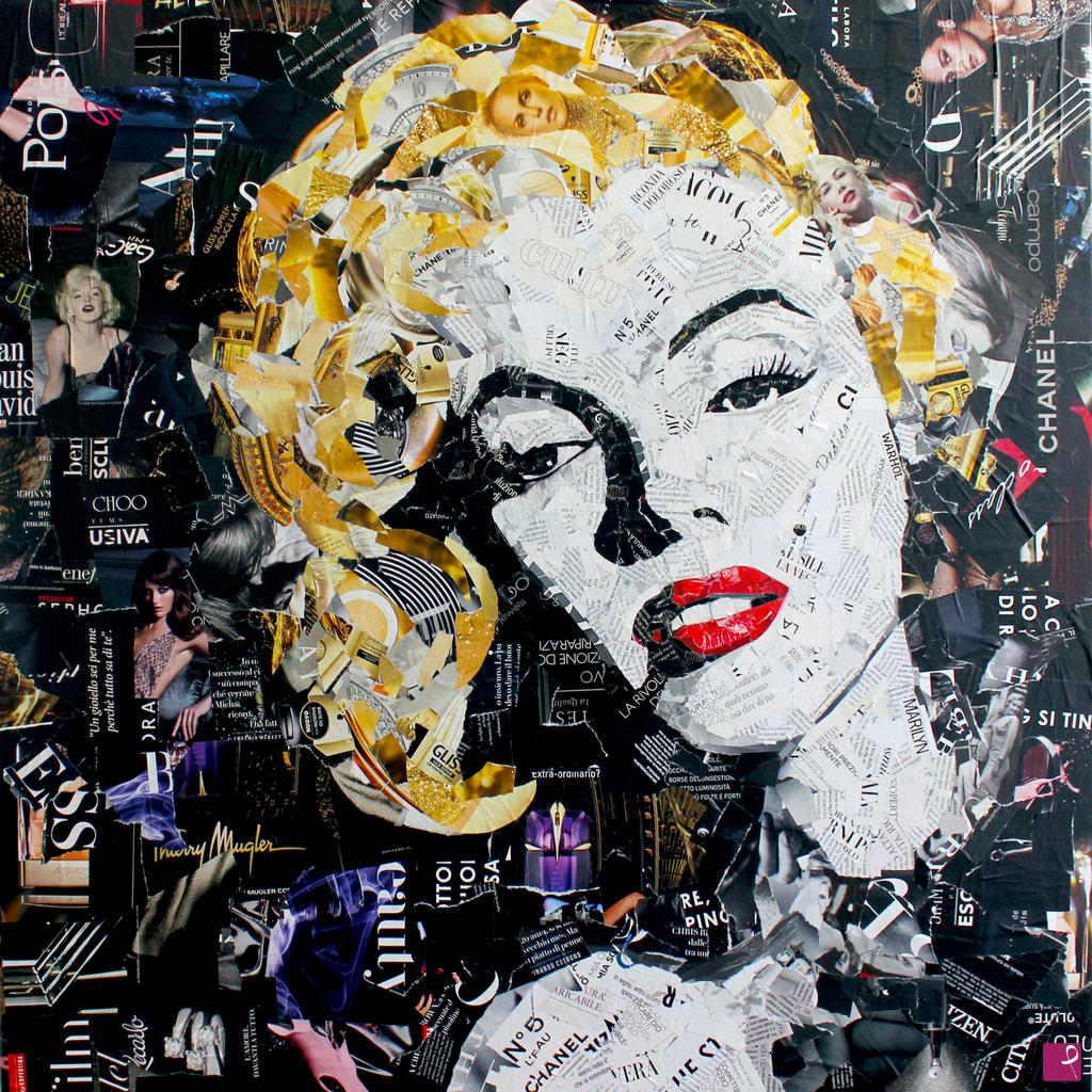 collezione privata painting - Marilyn Monroe - Paola Montanaro ...