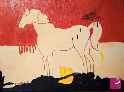 sold painting on PitturiAmo