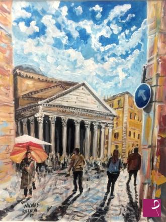 sold painting on PitturiAmo