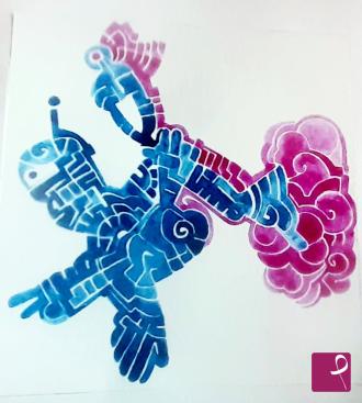 sold painting on PitturiAmo