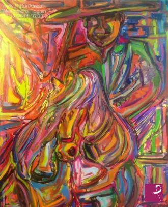 sold painting on PitturiAmo