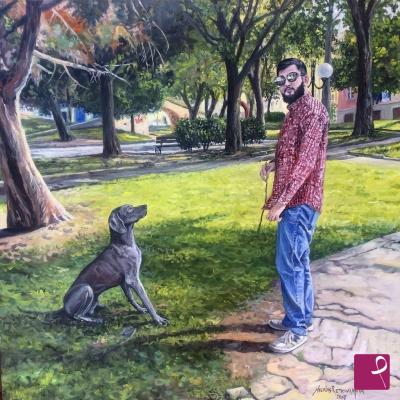 sold painting on PitturiAmo