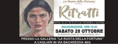 RITRATTI: mostra collettiva di pittura, fotografia e scultura - Italia - Sardegna - Cagliari - 125408