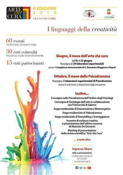 ARTE CHE CURA - I linguaggi della creatività - Italia - Campania - Napoli - 151343