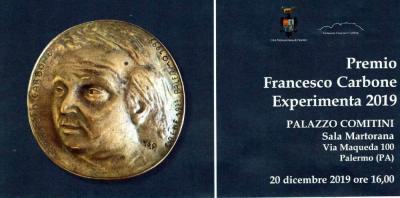 III Premio Francesco Carbone Experimenta 2019 - Italia - Sicilia - Palermo - 199358