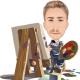 Ruben Red Painter vende quadri online