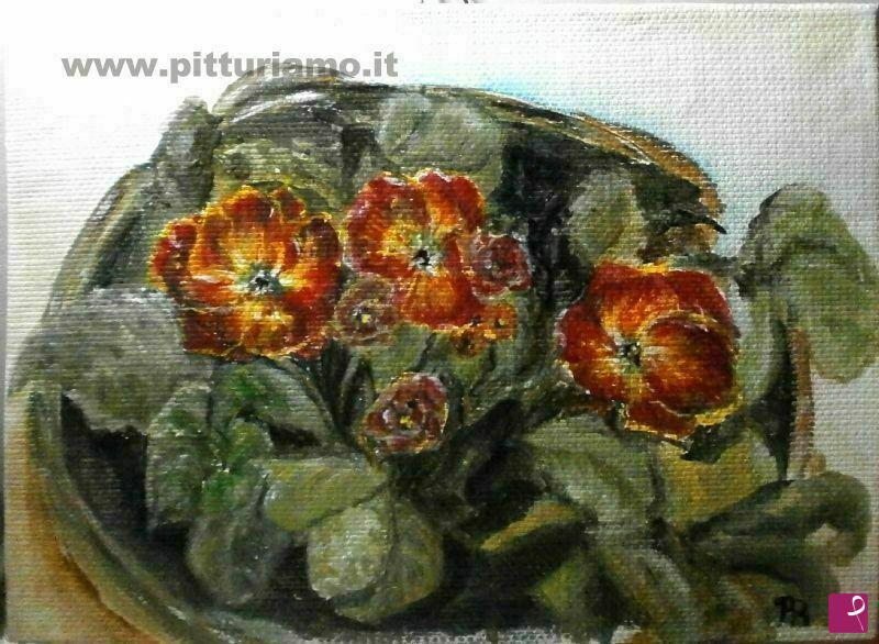 quadri in vendita online - 01-13 primroses