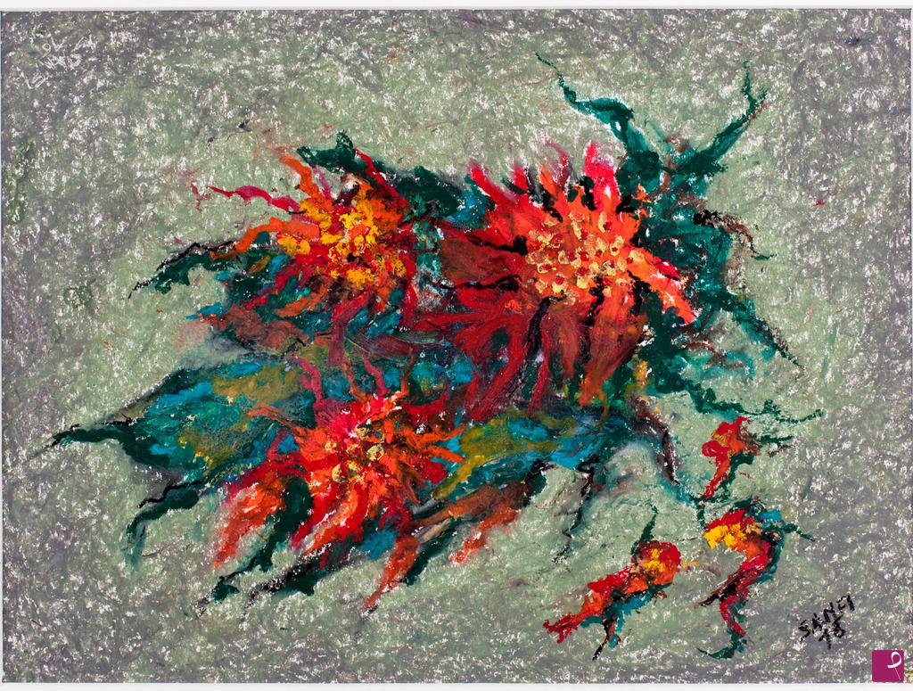 quadri in vendita online - 0119  Tre Fiori