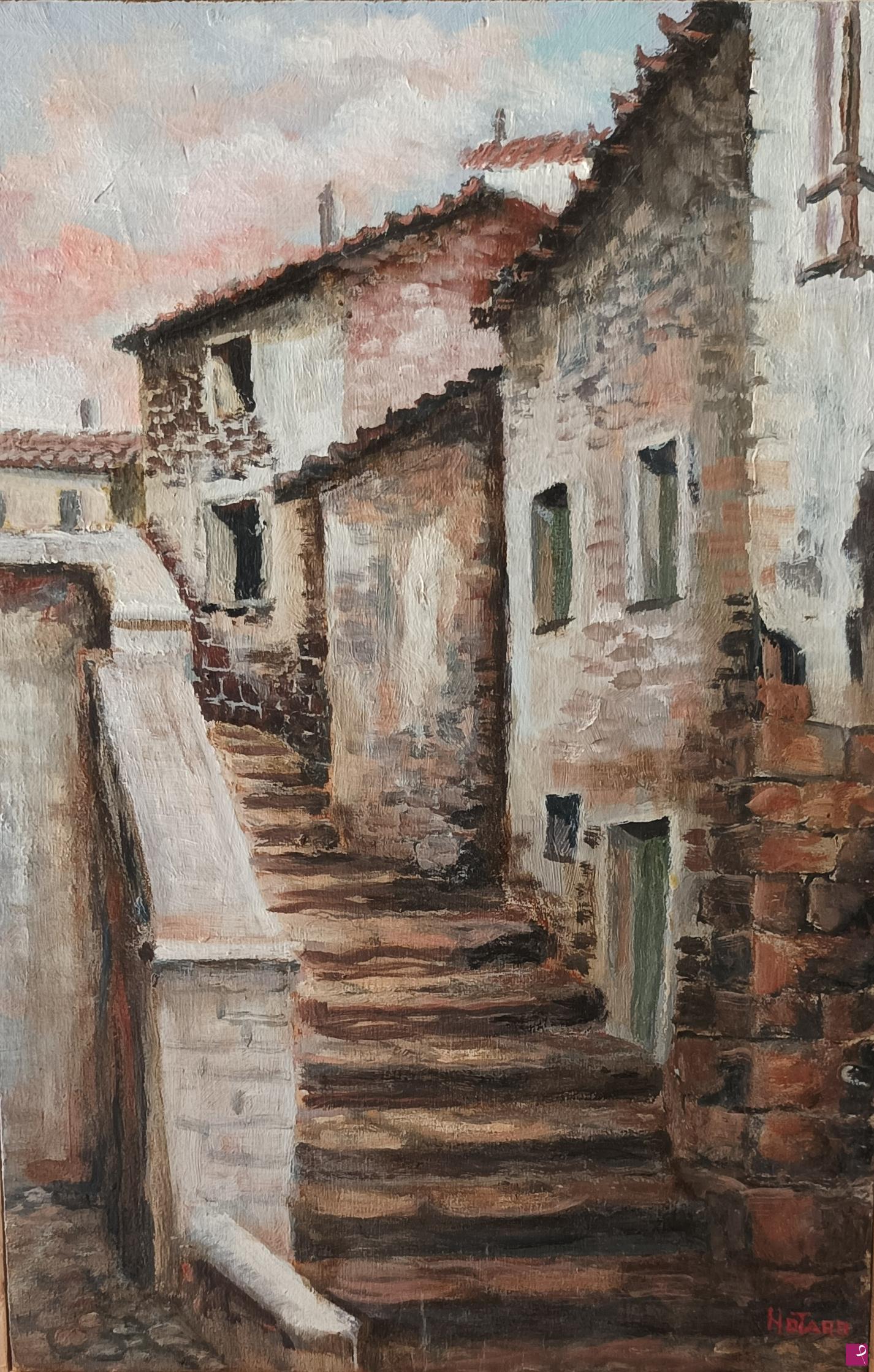 quadri in vendita online - 014. Antico borgo,  loc. fontana 'e su forreddu, Tonara (NU) 