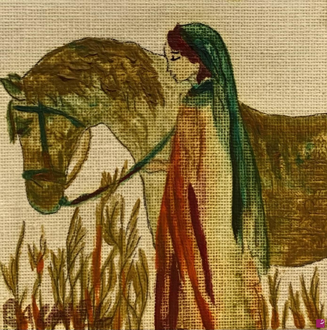 quadri in vendita online - 057 Compagno di Recinto