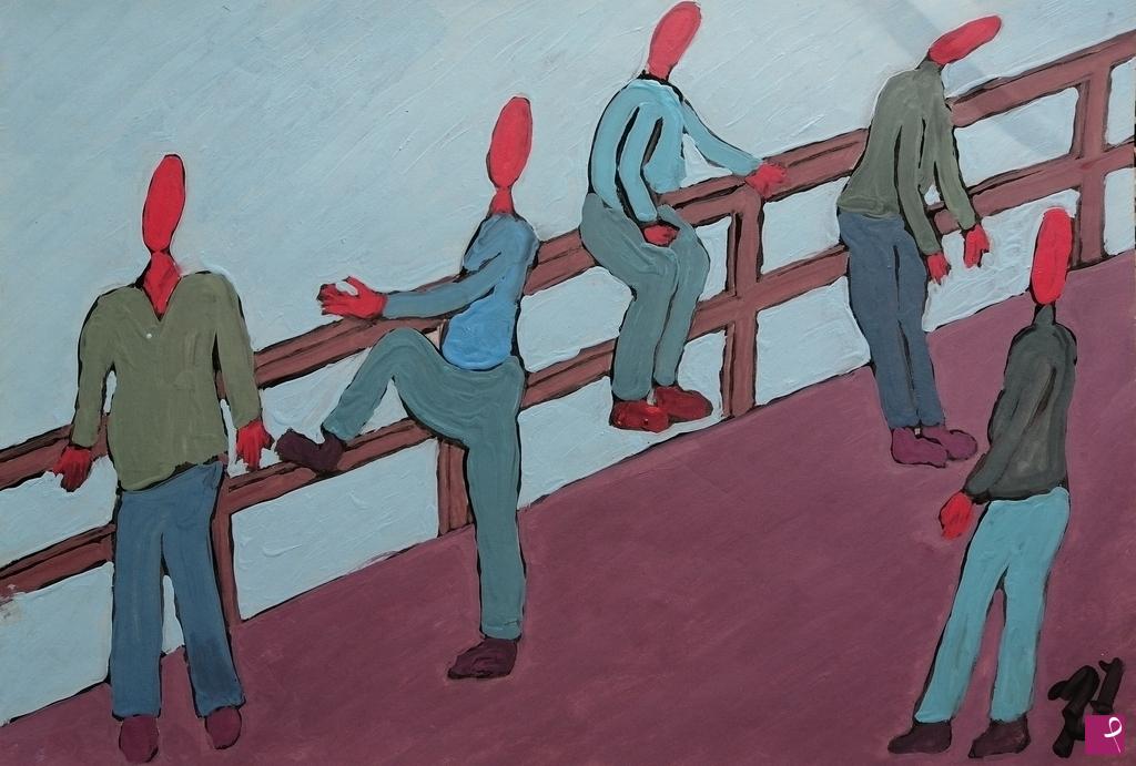 quadri in vendita online - 1 (48 x 33; OLIO SU CARTA)