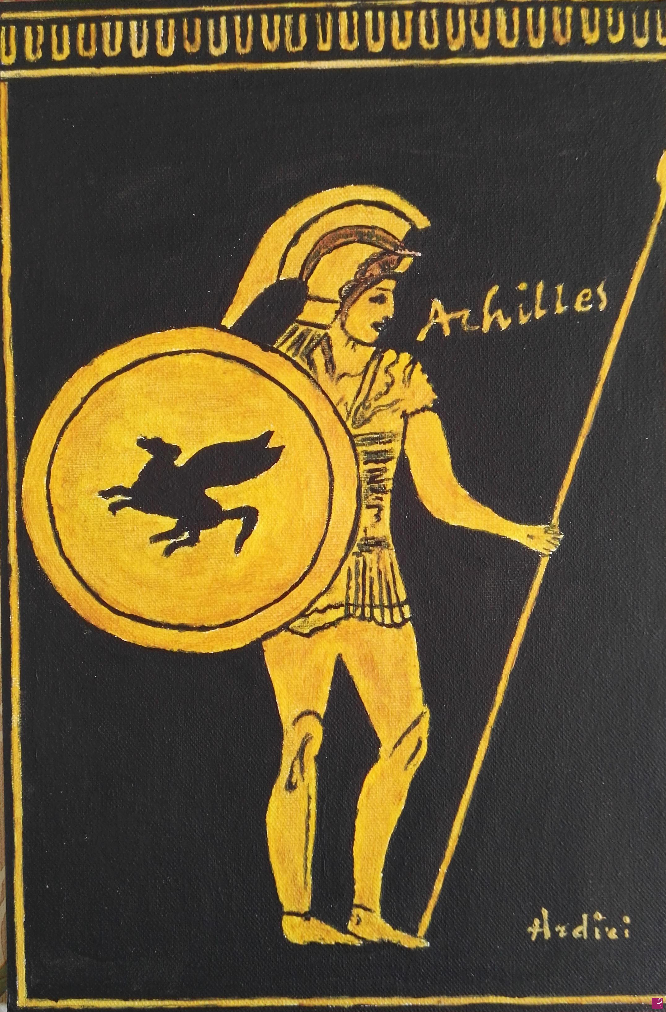 quadri in vendita online - 1034 - MITOLOGIA - ACHILLE