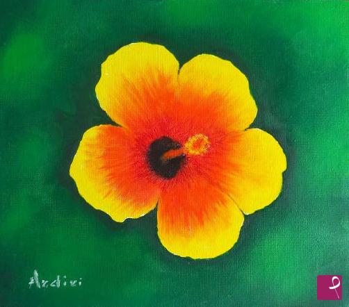 quadri in vendita online - 1288 - HIBISCUS