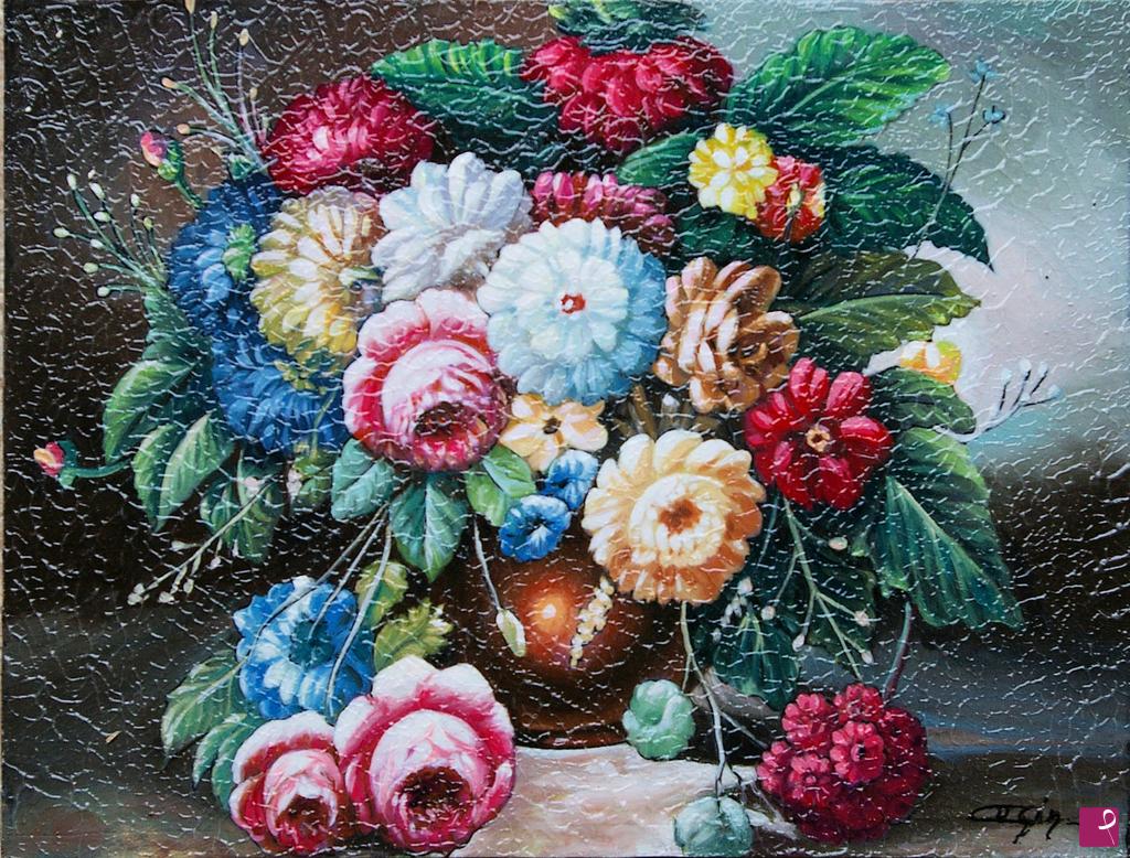 quadri in vendita online - 1316VVC      FIORI RECISI