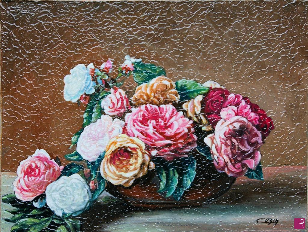 quadri in vendita online - 1317VVC       FIORI RECISI