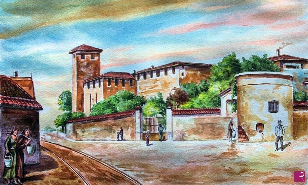 quadri in vendita online - 1388VVC	CASTELLO DI BELLUSCO   