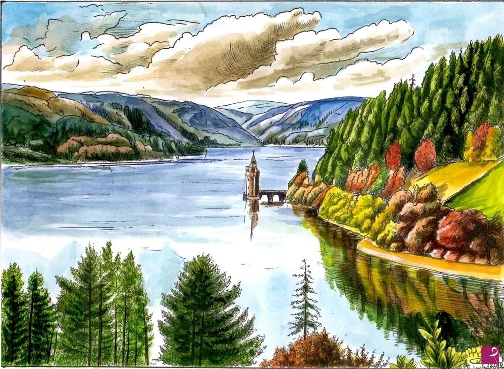 quadri in vendita online - 1438VVC    lAGO DI ENDINE