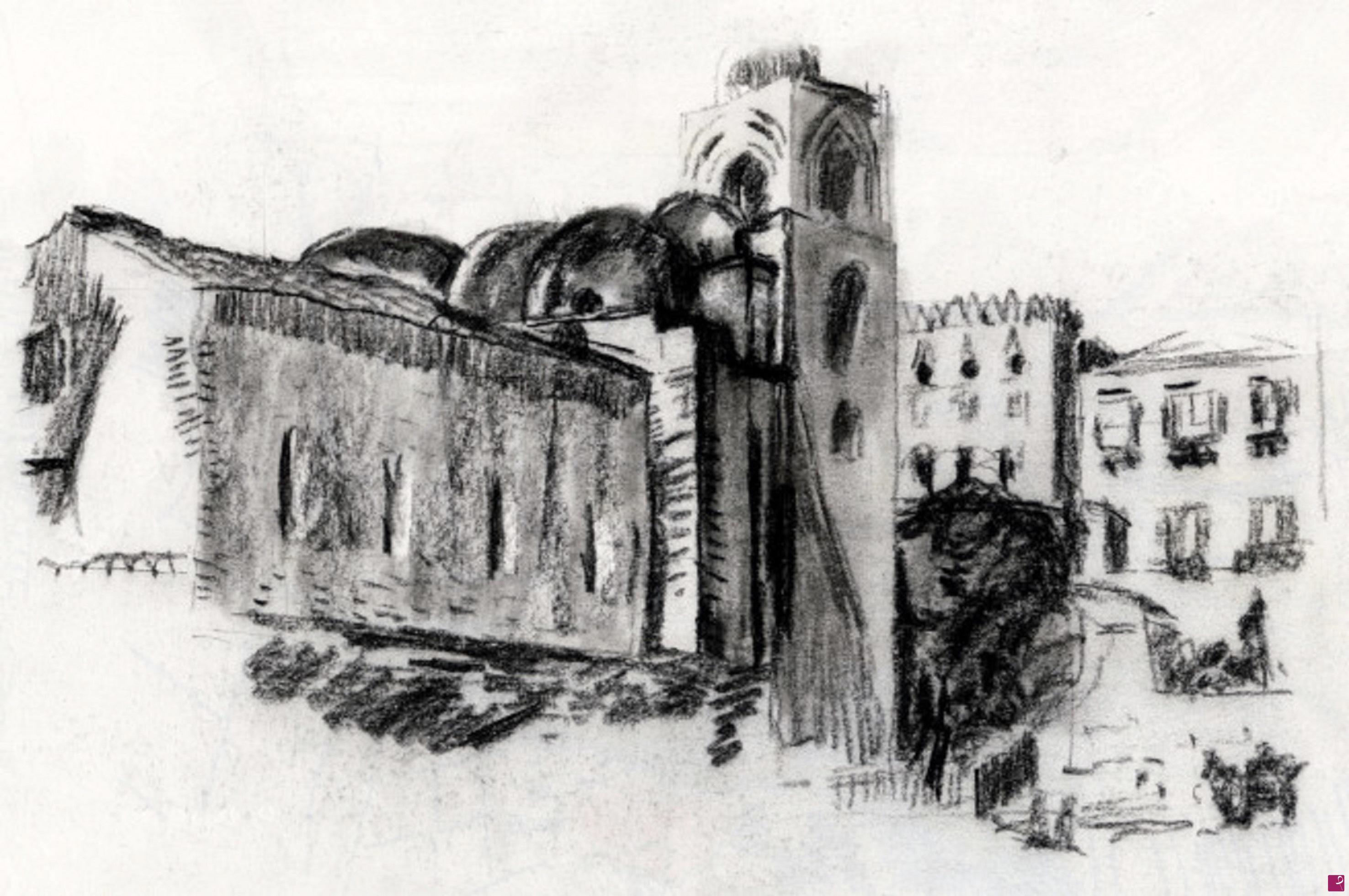 quadri in vendita online - 164. - San Giovanni degli Eremiti a Palermo (St. John of the Hermits church in Palermo), 2017