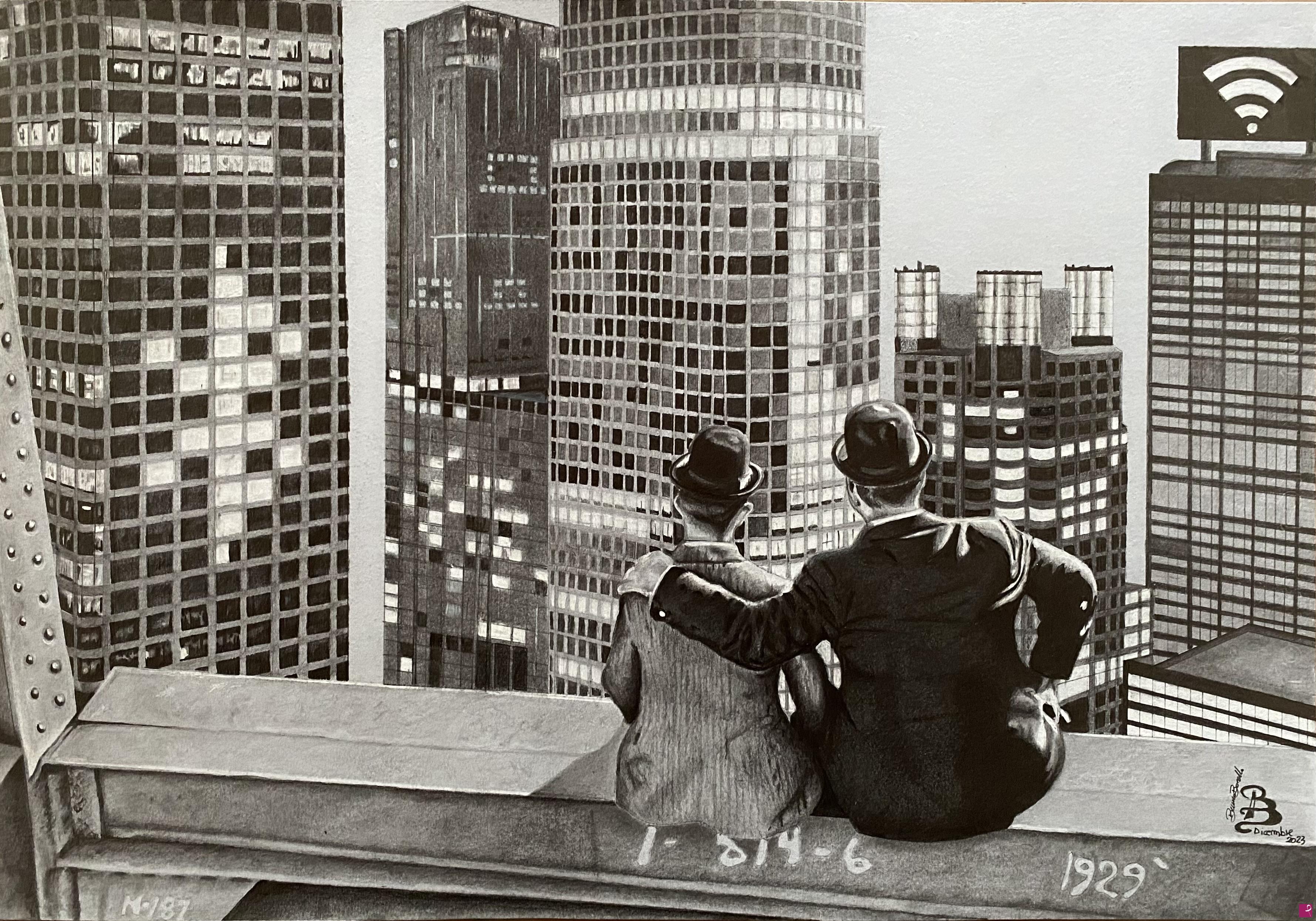 quadri in vendita online - 1929, Connessioni 4.0