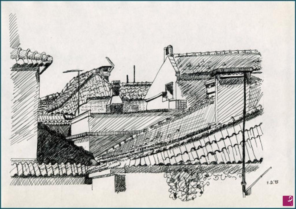 quadri in vendita online - 197. - "I have nine lives," said the kitten, purring softly and then came back to the roof; "but I can't lose even one of them by falling in this country, because I really couldn't manage to fall if I wanted to."
