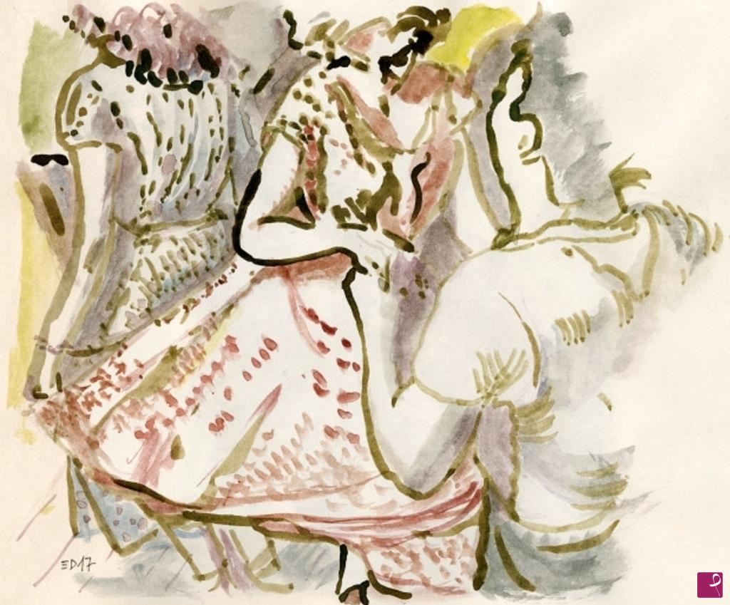 quadri in vendita online - 272. - Ritmi moderni (Swing time), 2017