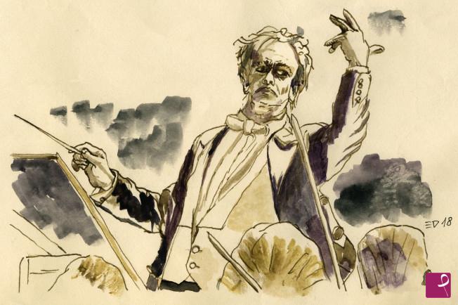 quadri in vendita online - 278. - Direttore d'orchestra (Der Dirigent)
