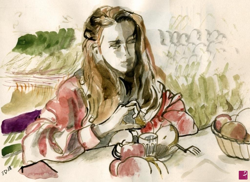 quadri in vendita online - 293. - Conversazione (Breakfast)