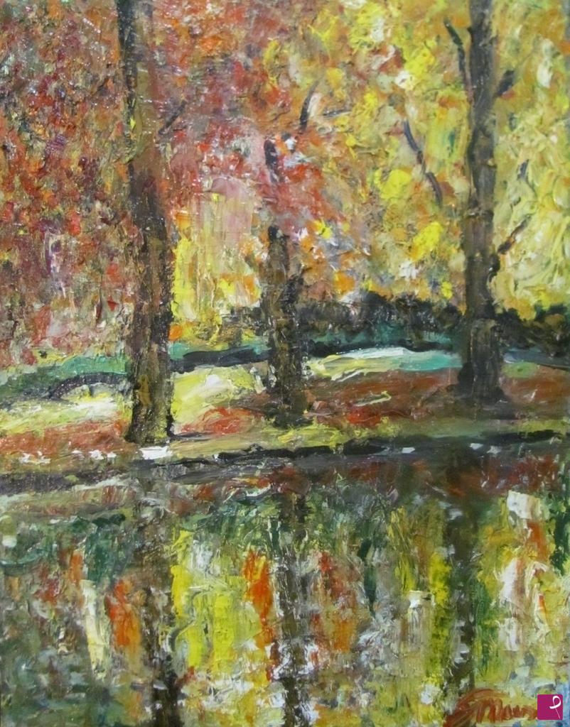 quadri in vendita online - 3 alberi