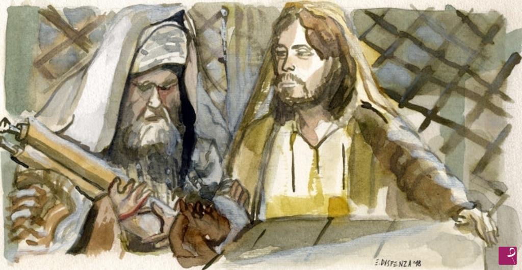 quadri in vendita online - 306. - Gesù di Nazareth ai Dottori della Legge (Jesus of Nazareth speaks), 2018