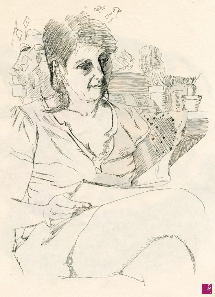 quadri in vendita online - 316. - Ritratto (portrait) - Britta, 2018