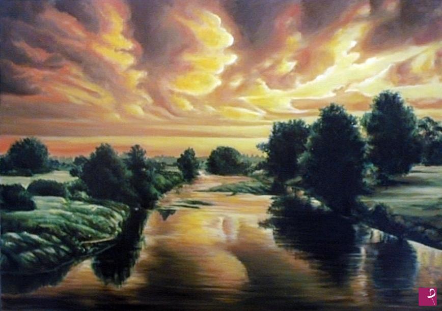 quadri in vendita online - 322VVC 	TRAMONTO  
