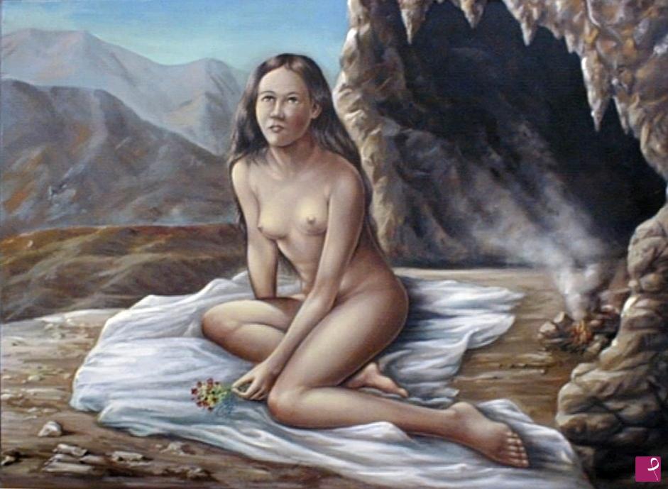 quadri in vendita online - 328VVC 	  Nudo  