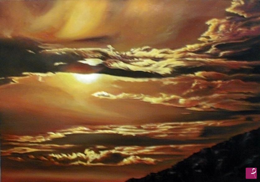quadri in vendita online - 363VVC TRAMONTO