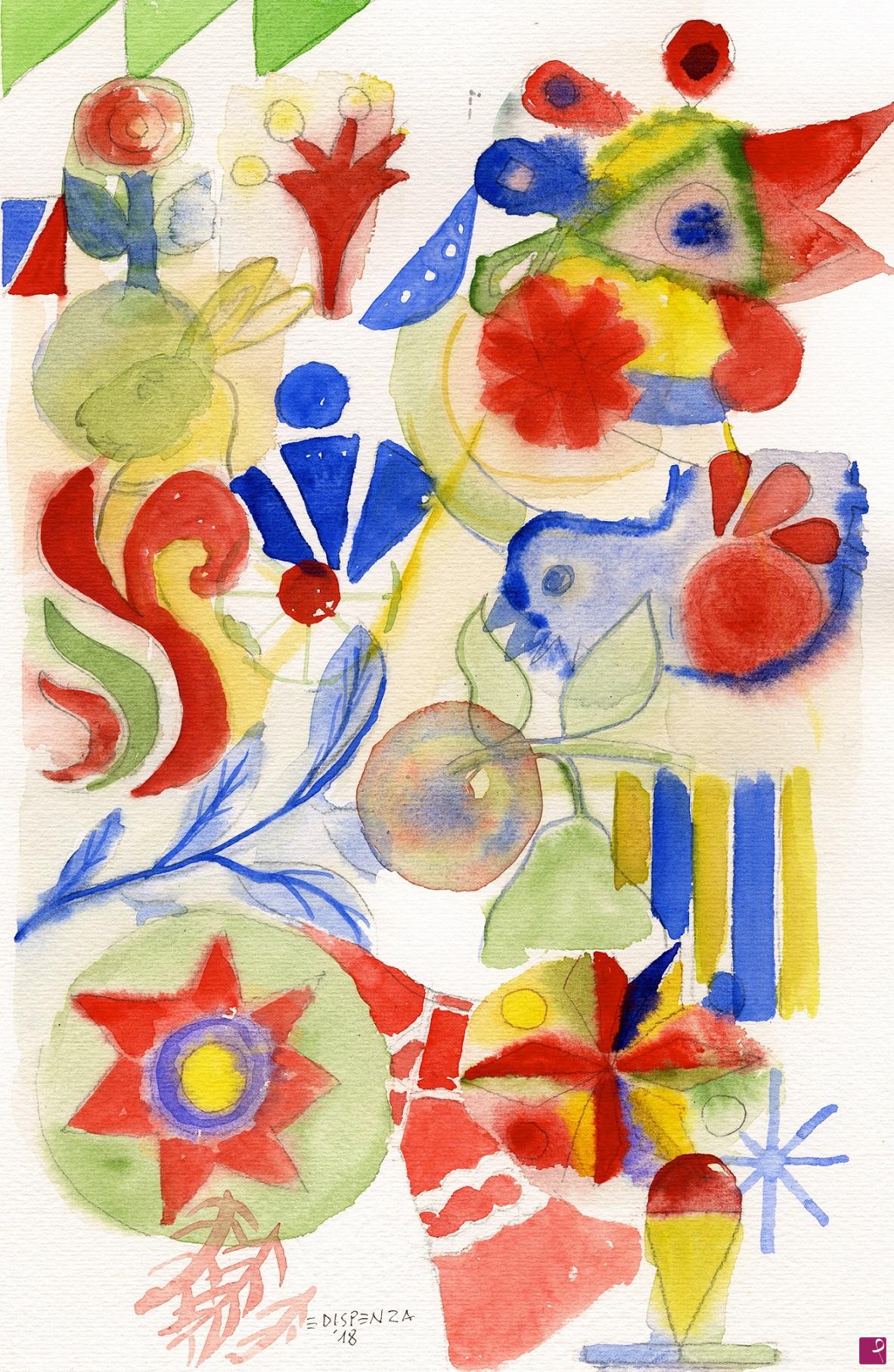 quadri in vendita online - 368. - Scena festosa (Festive scene), 2018