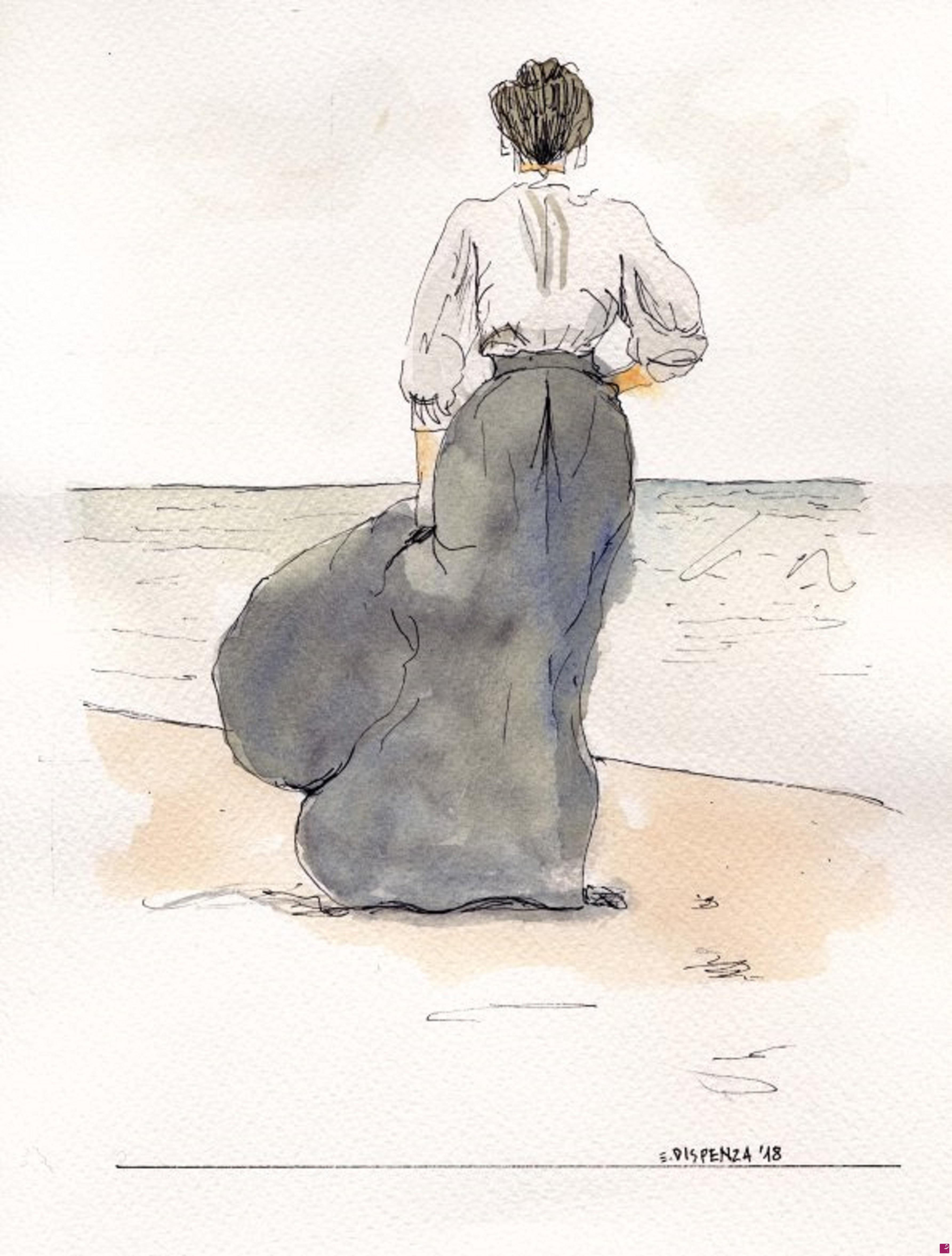 quadri in vendita online - 399. - In riva al mare (Down beside the sea), 2018