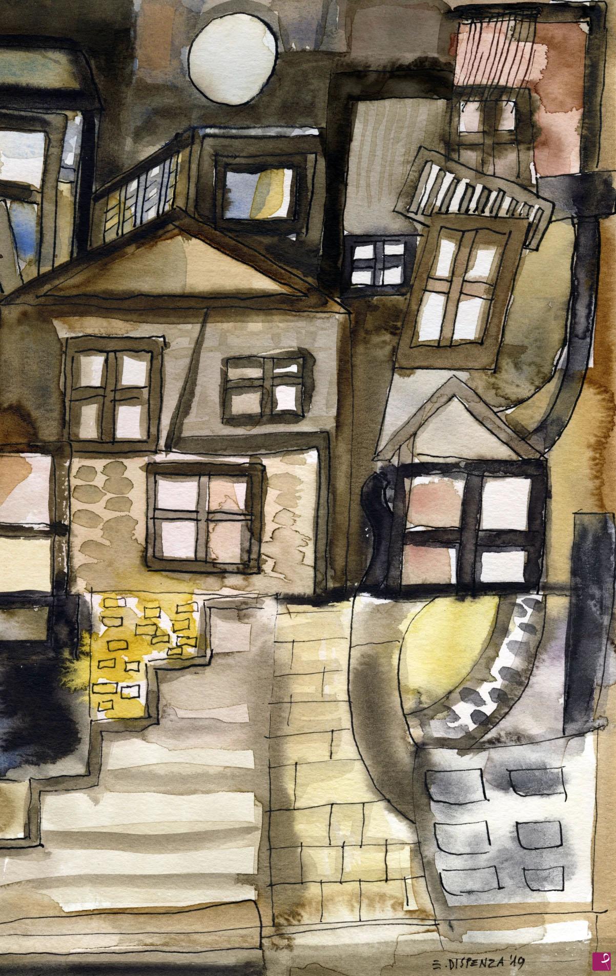 quadri in vendita online - 410. - Paesaggio - dettaglio (Cityscape - detail), 2019