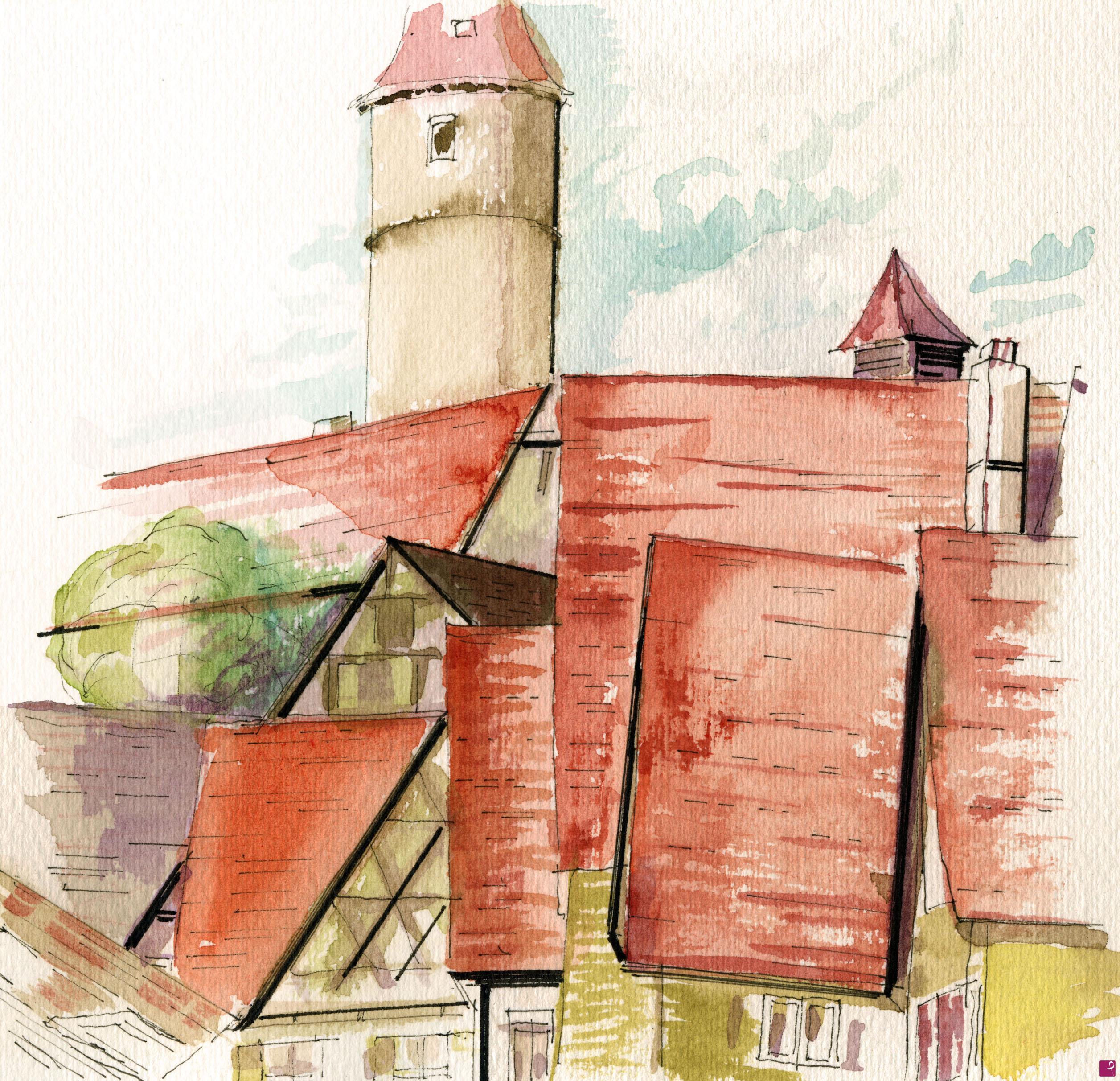 quadri in vendita online - 420. - Paesaggio (Stadtlandschaft), 2019