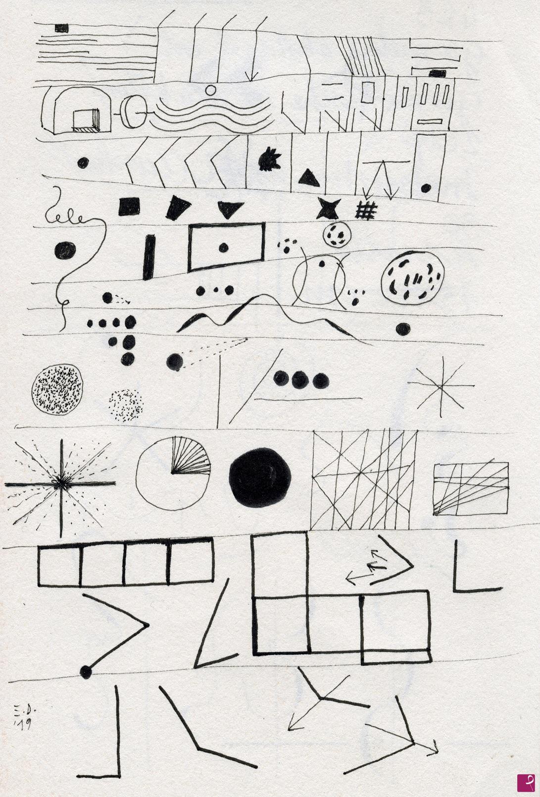 quadri in vendita online - 423. - Geometric abstract art (Geometrische Abstraktion), 2019