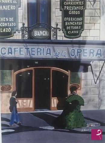 quadri in vendita online - 46 - CAFETERIA DE LA OPERA