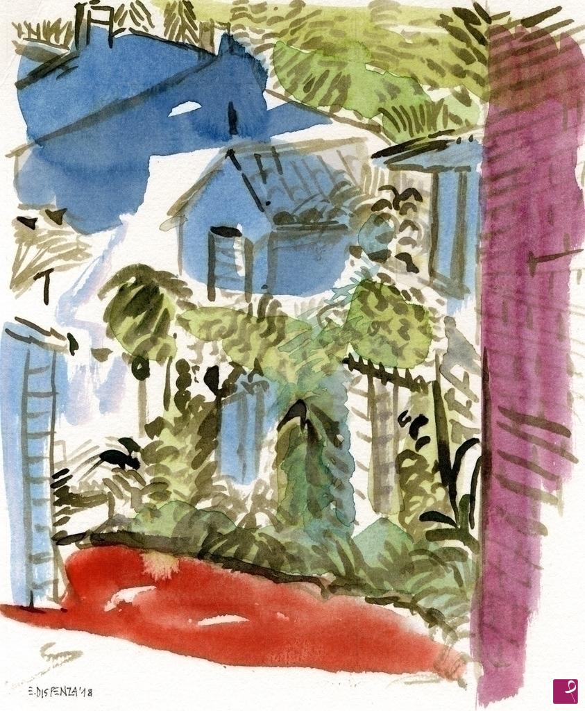 quadri in vendita online - 469. - Paesaggio (Village), 2018