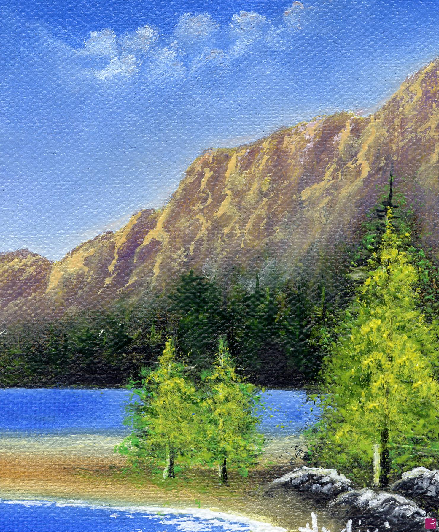 quadri in vendita online - 548 - PAESAGGIO MONTANO