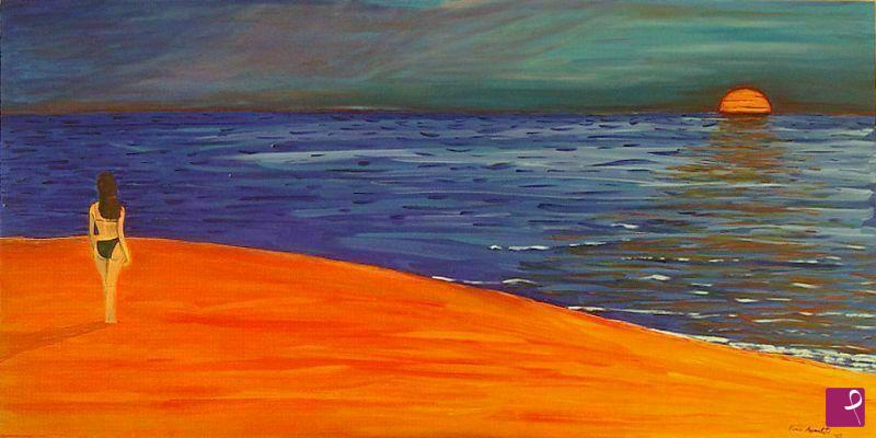quadri in vendita online - 60 minuti scarsi al tramonto