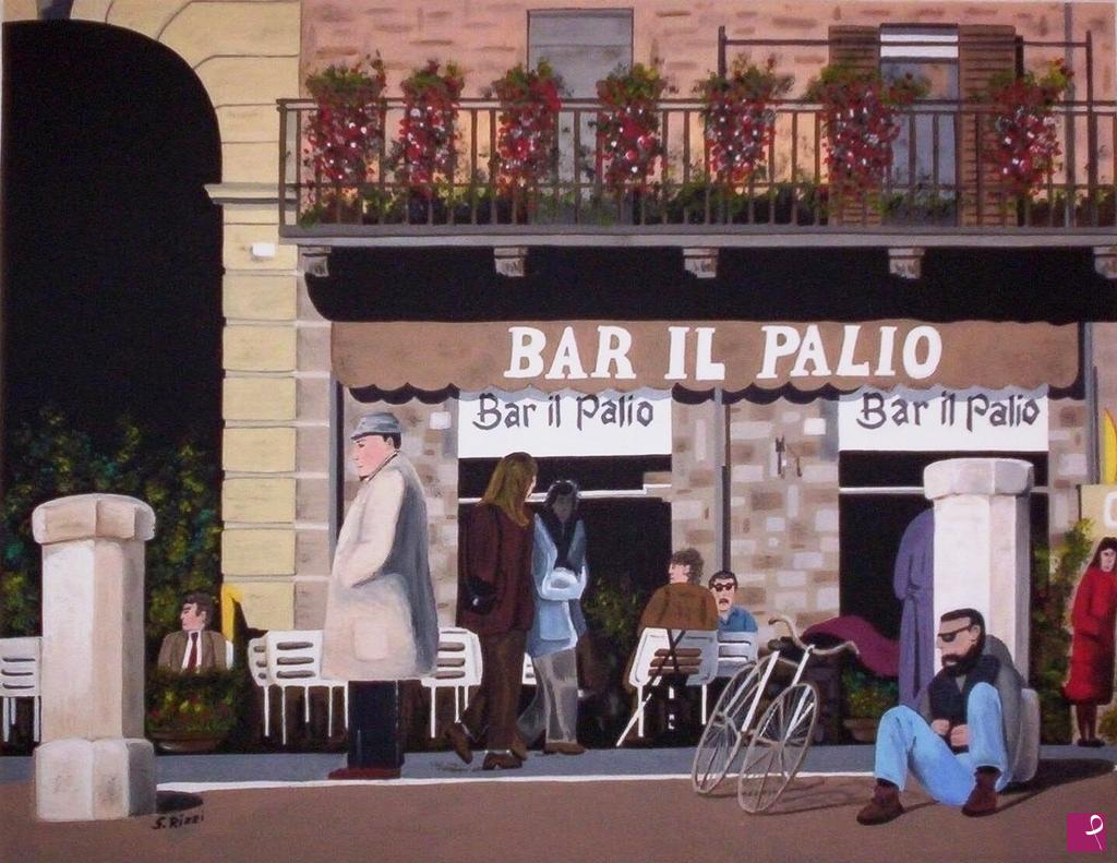 quadri in vendita online - 70 - COLAZIONE A SIENA
