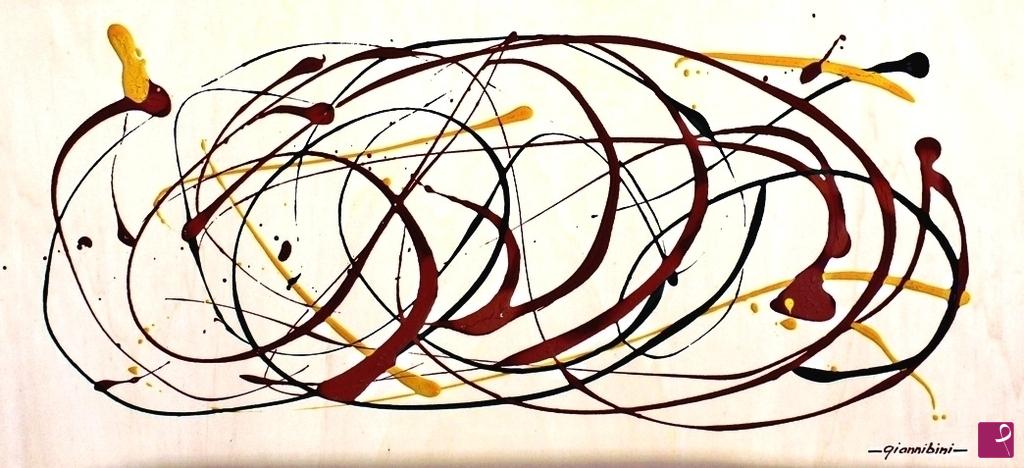 quadri in vendita online - 79 - red threads
