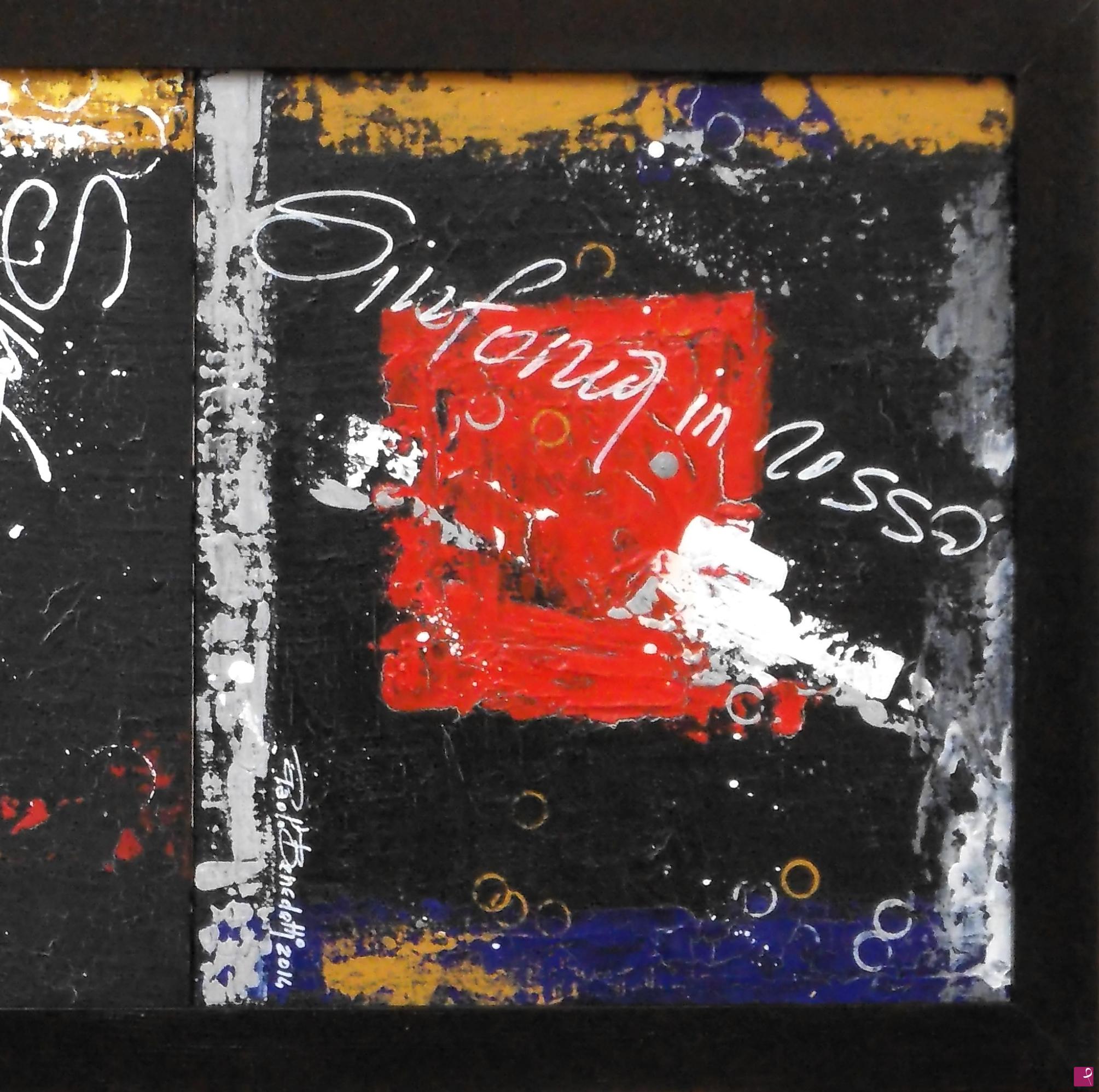 quadri in vendita online - 848 - Red and White sinfony