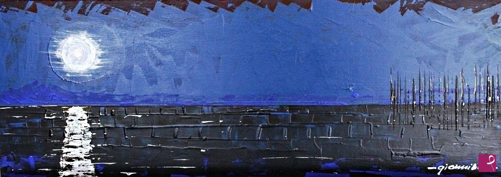 quadri in vendita online - 87 - sea at night