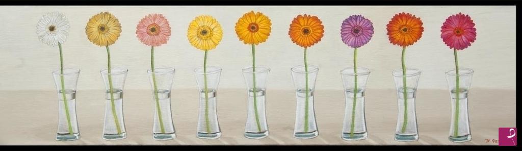 quadri in vendita online - 9 fiori