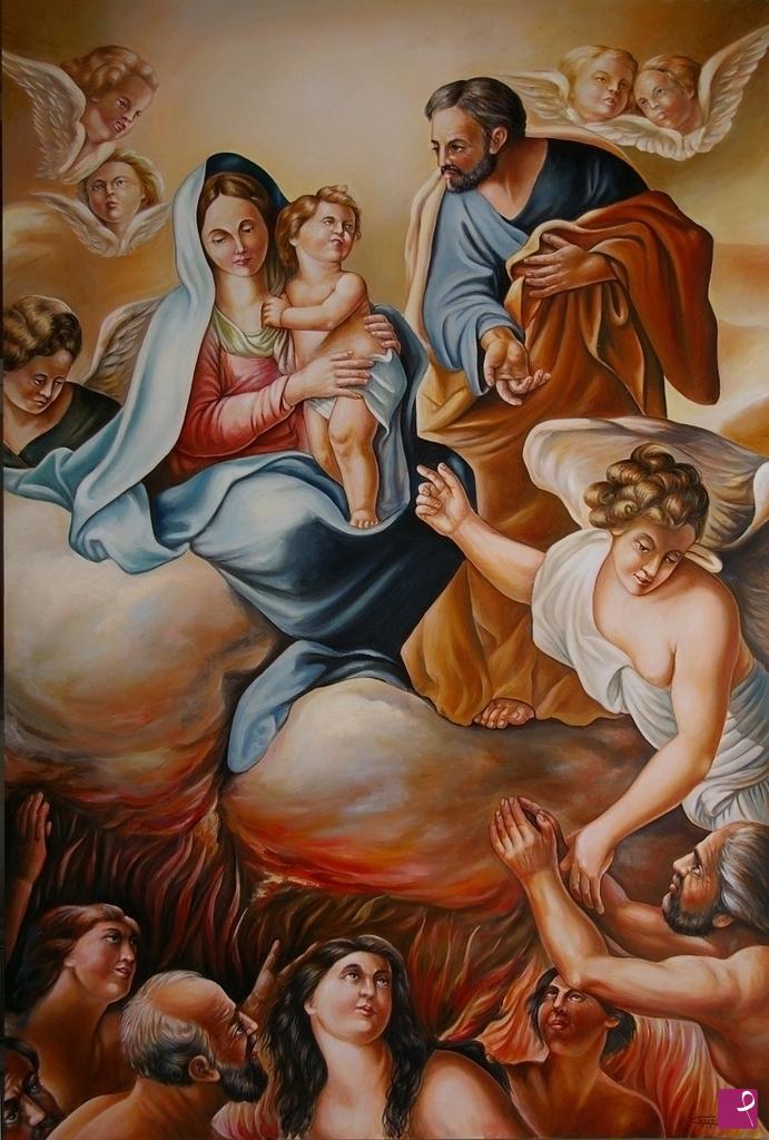 quadri in vendita online - 920VVC 	Sacra Famiglia 