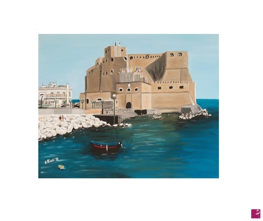 quadri in vendita online - 93 - CASTEL DELL'OVO