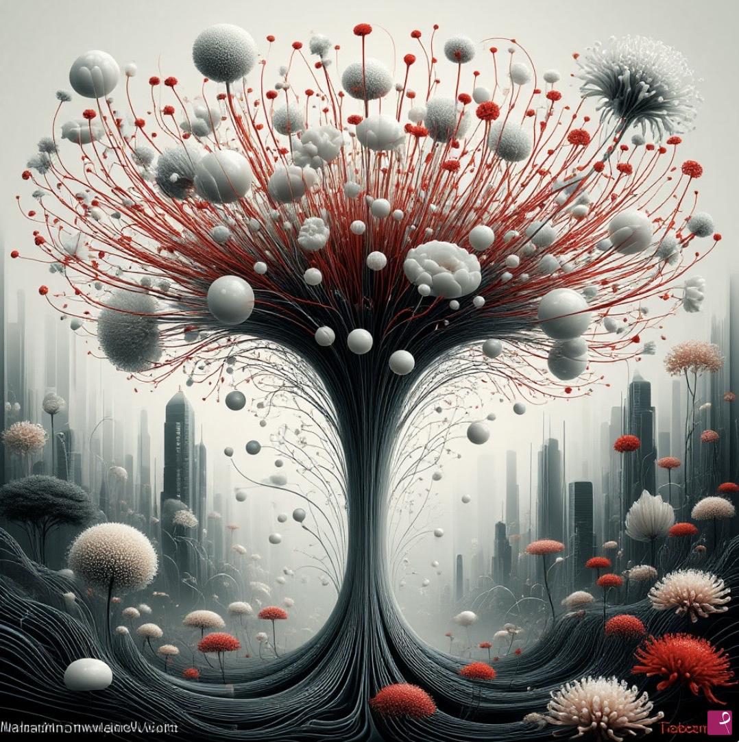 quadri in vendita online - A Burst of Life
